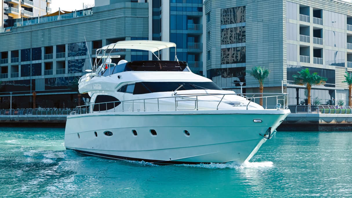 84-foot Sunseeker premium superyacht rental in Dubai with Dubai Small