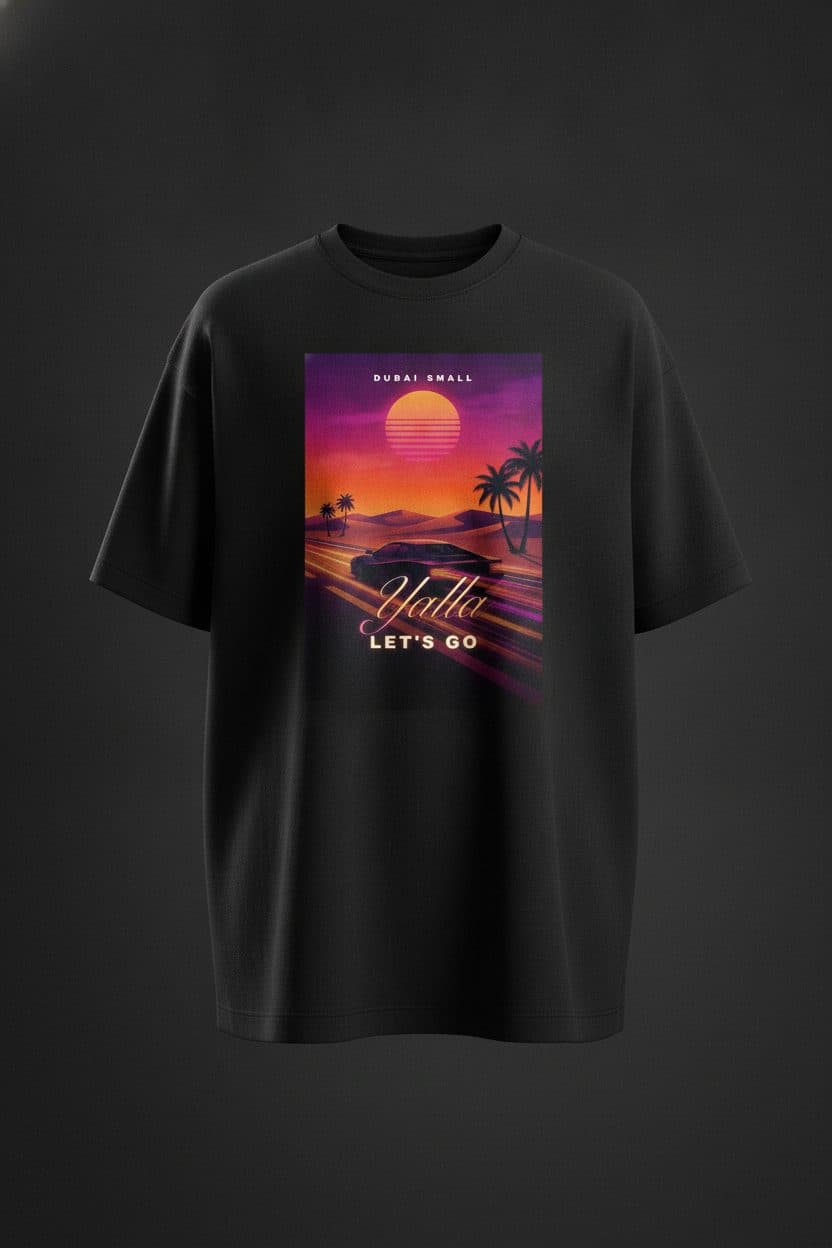 Yalla Let's Go - T-shirt