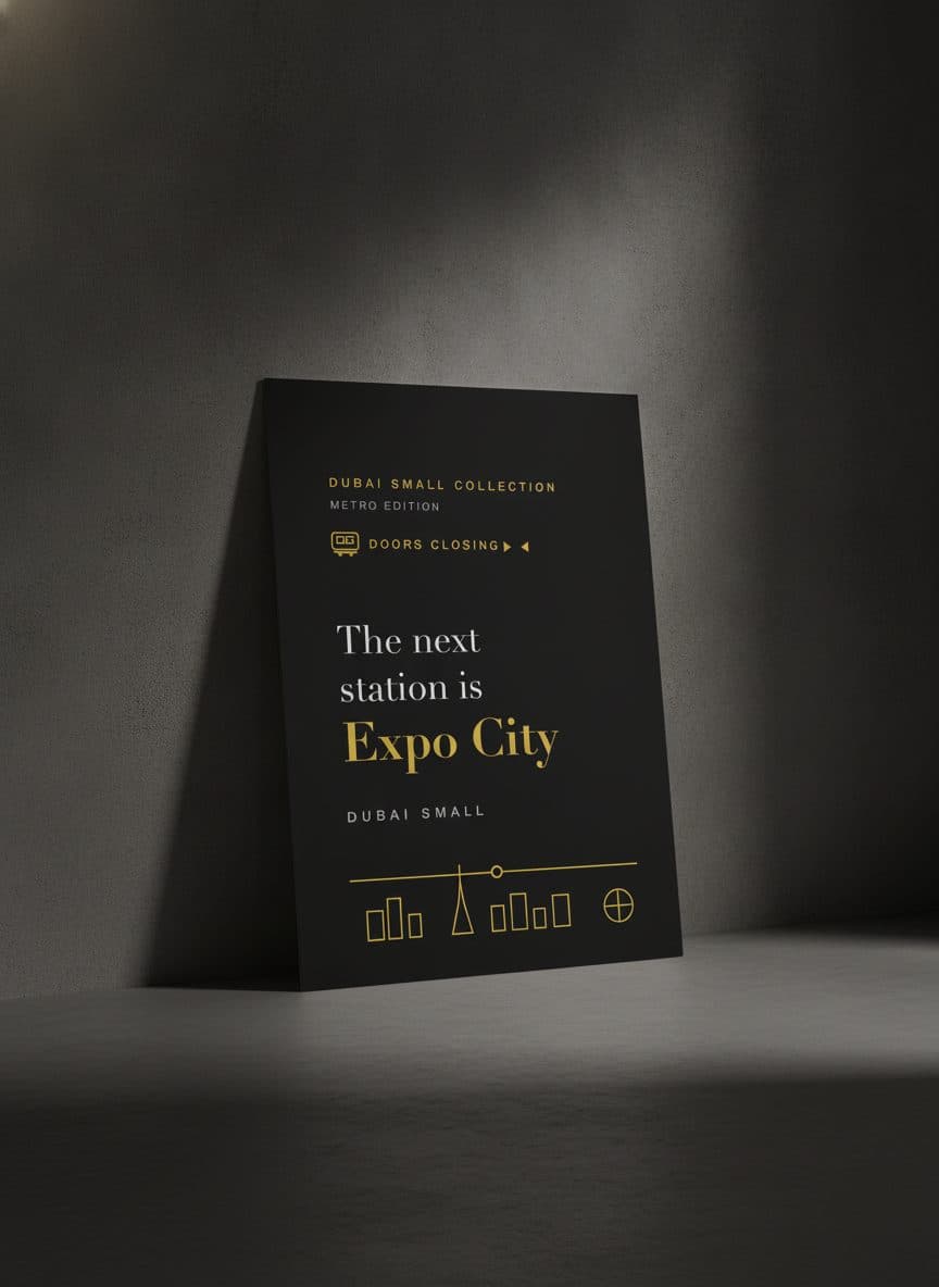Poster Metro - Expo City