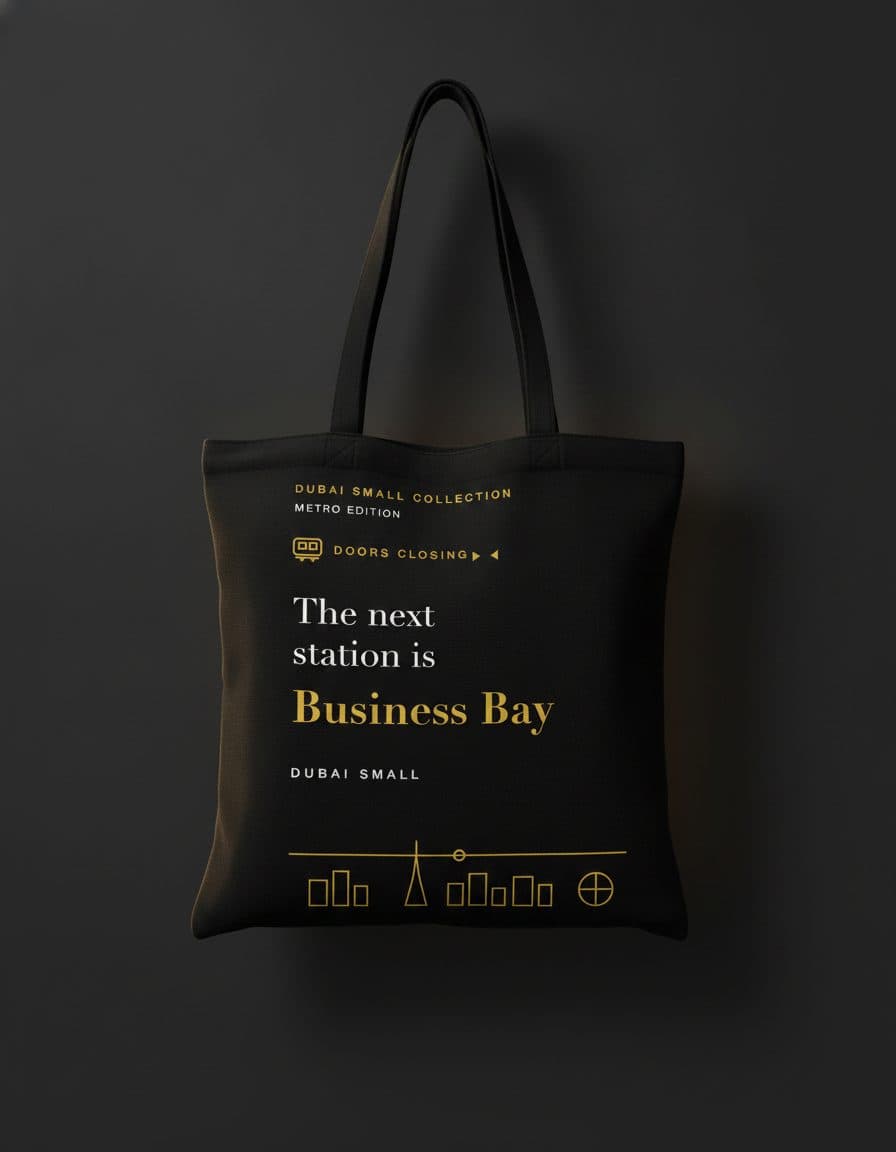 Tote bag Metro - Business Bay